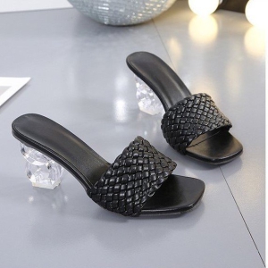 Dép cao gót trong kiểu số 8p quai bản bính - G19